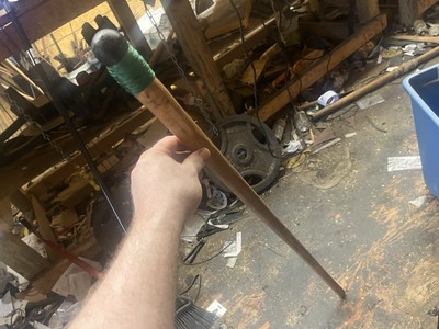 Walking Stick 42 ~ Hickory. Fits Cold Steel Tomahawks 