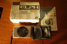Canon Vintage Elph IX240 Still Camera - APS Film Camera  Box, Case, Manual 
