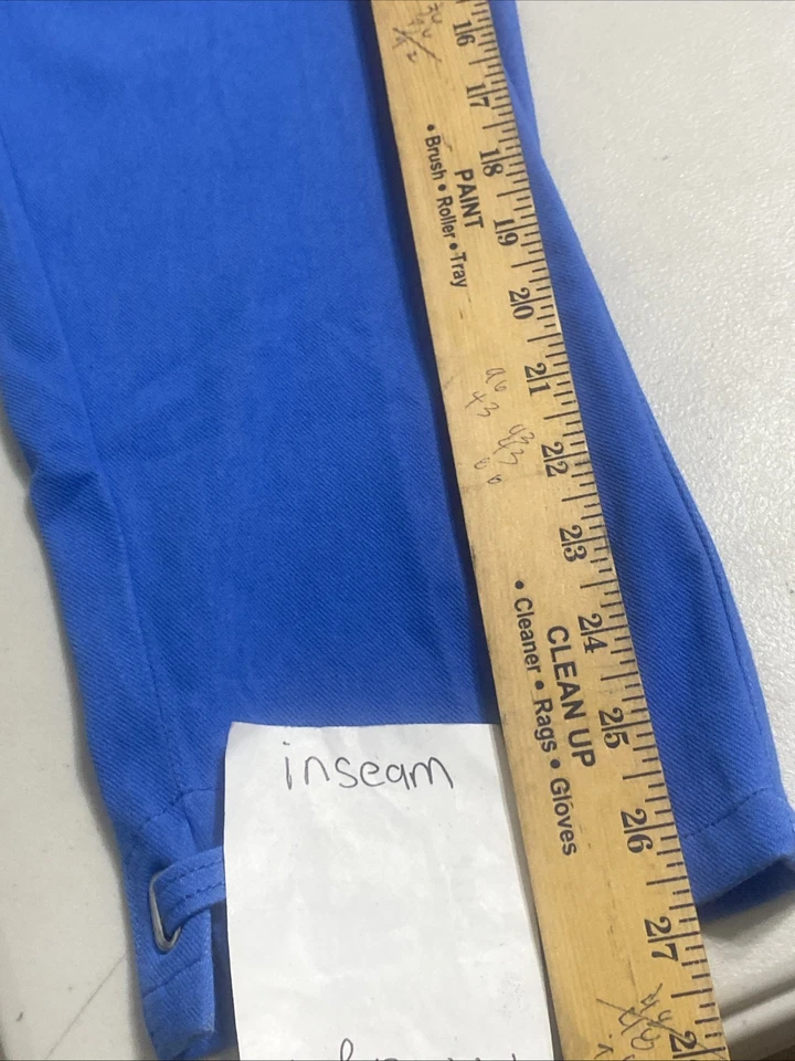 Ruby Rd Women 16W Pull On Slimming Contour Waistband Ankle Pants  Blue NWT - Image 3 of 4