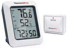 Thermopro TP60 Digital Hygrometer Outdoor Thermometer Wireless Temperature