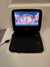 Phillips Portable Travel Car DVD, MP3 CD PLAYER PET716/05 Player Tested Complete