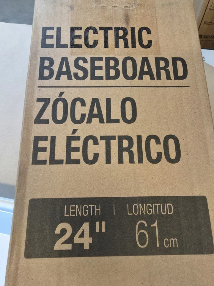 Cadet 2F350W 24 in. 240/208-Volt 350/262-Watt Electric Baseboard Heater in White - Image 4 of 4