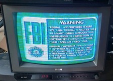Vintage 13" RCA XL-100 CRT TV Woodgrain Finish Retro Gaming Coaxial Tested Color