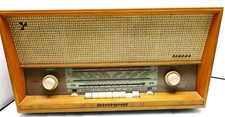 Schaub Lorenz Goldsuper Stereo 30 Röhrenradio Type 22013 UKW MW LW KW Holz