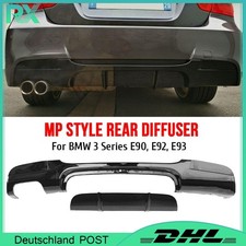 Für BMW 3er E92 E93 M-Paket Heck Diffusor Glänzend Performance M Optik Diffusor