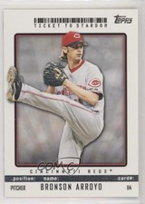 2009 Topps Ticket To Stardom Bronson Arroyo #114 jm6