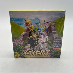 eevee evolutions japanese booster box Eevee Heroes Booster Box