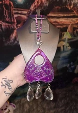 Glow-In-The-Dark Planchette, Crystal Suncatcher Decor
