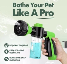 Soap & Shampoo Dispenser Multiple Use Hose Sprayer Nozzle Easy To Plug And Use