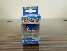 Funko Pocket Pop Llavero Sonic The Hedgehog Sonic Con Anillo Vinilo Nuevo En Caja