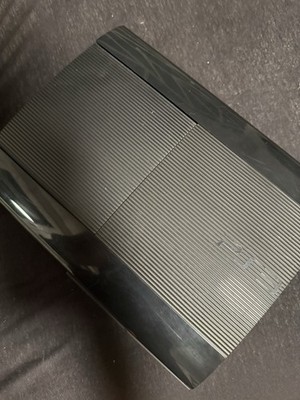PS3 Konsole Super Slim | 1x Controller |Schwarz | 500GB (Read Caption)