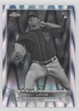 2022 Topps Chrome Sonic Black & White RayWave Refractor Sammy Long #59 12w7