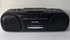 Panasonic RX-FS430 AM/FM Stereo Radio Cassette Player/Recorder Tested Works