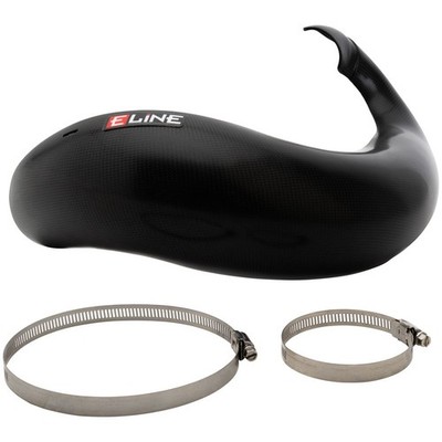 E Line Carbon Fiber Pipe Guard FMF Fatty For Beta 300 Xtrainer 2015-2026