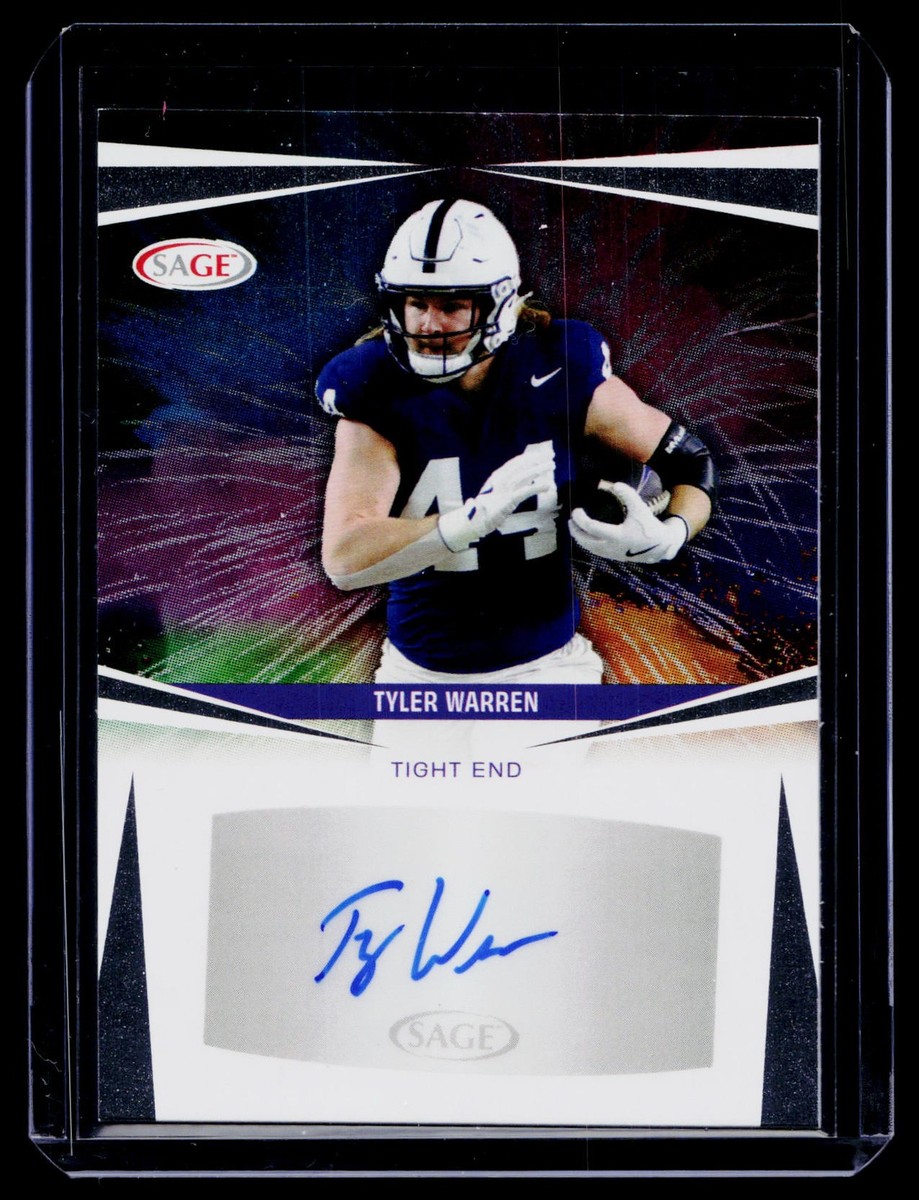 2025 Sage #A-TW3 Tyler Warren Silver Auto | eBay