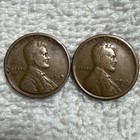 #5F~Set Of 2~1919S Lincoln Wheat Pennies. Beautiful Coins For Your Collection — photo 1