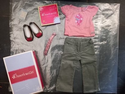 American girl doll True style outfit, used, boxed, retired