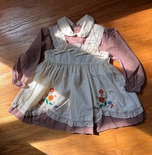 Vintage Toddler Dress Made In The Philippines For 3 Year Old