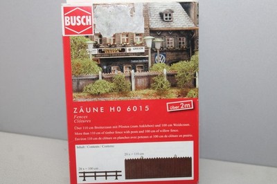 Busch 6015 Track Enclosure H0 Landscape Base 1:87 Original Packaging
