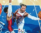 Jalen Brunson Signed Autographed New York Knicks 8x10 Photo with COA/Hologram