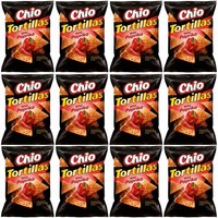 Chio Tortillas Chips Wild Paprika 12X110G Packung Vpe