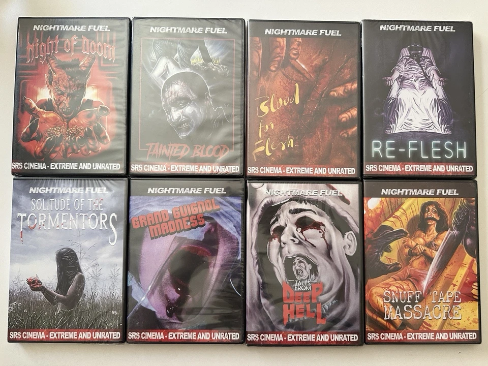 SRS CINEMA 14 DVD BUNDLE HORROR EXTREME GORE NEW SEALED See Pics/Info - Image 2 of 4