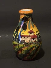 Ceramic Bud Vase Made In Italy. 5”