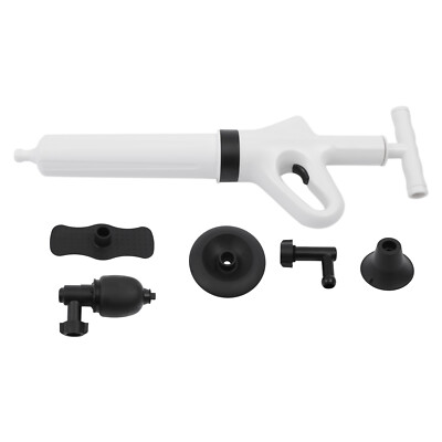 #ad Air Drain Blaster Pressure Pump Cleaner High Pressure Pipe Opener Toilet Plunger $28.90