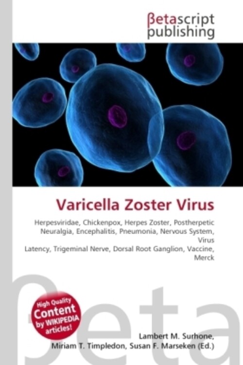 Thumbnail - Lambert M. Surhone (u. A.) | Varicella Zoster Virus | Taschenbuch |