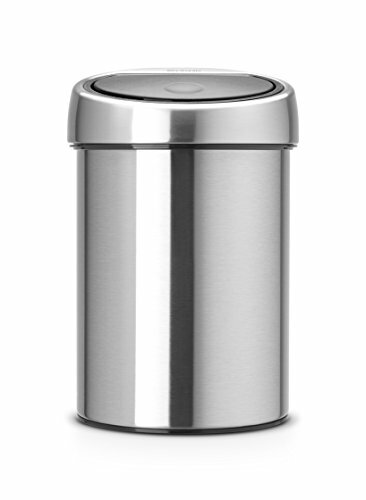Brabantia Touch Bin Inox Satinato, 3 L (X1Z)