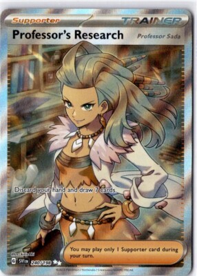 Pokemon Professor's Research 240/198 - Scarlet & Violet - Full Art English