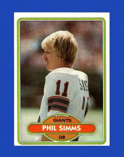 1980 Topps Set-Break #225 Phil Simms RC EX-EXMINT *GMCARDS*