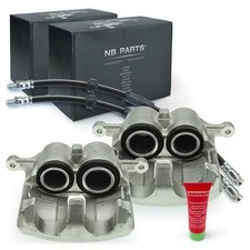 Bremssättel + Bremsschläuche vorne für Nissan Primastar Opel Vivaro A Renault