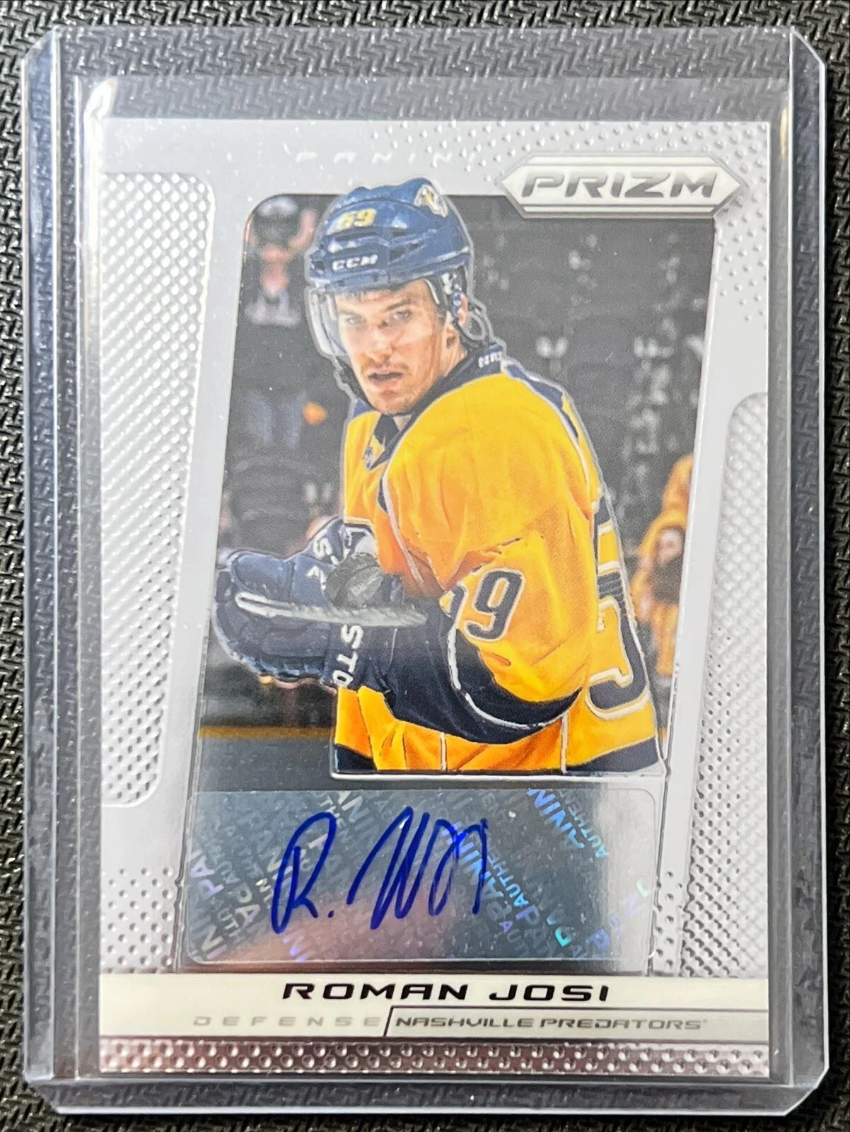 2013 Panini Prizm Roman Josi #A-RJ Auto SP Predators
