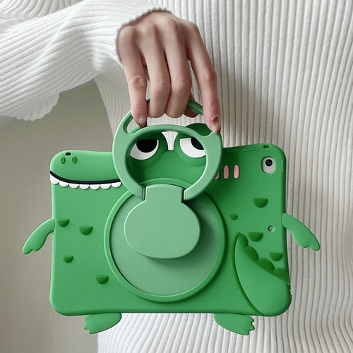For iPad Air 11 2024/Pro 11/10.9" Cute Cartoon Silicone Handle Stand Strap Case - Picture 159 of 239