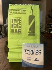 25NEW Reinlichkeit Type CC Vaccum Cleaner Dust Dirt Bags for Oreck XL - B2