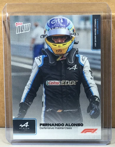 2021 TOPPS NOW FORMULA 1 #38 FERNANDO ALONSO defensive masterclass