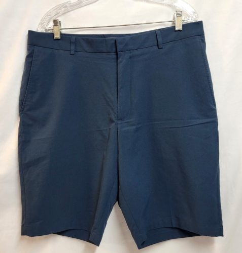 Mens Walter Hagen Golf Shorts Navy Blue Athletic Chino Khaki Stretch 36 - Picture 1 of 4