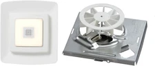 Broan-NuTone BKR50SL OEM Bath Fan LED Light & Bluetooth Speaker Upgrade Cover
