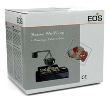 EOS Multicup + Salzkristalle | Sauna Verdampferschale Aufgusstopf Ofen Zubehör 