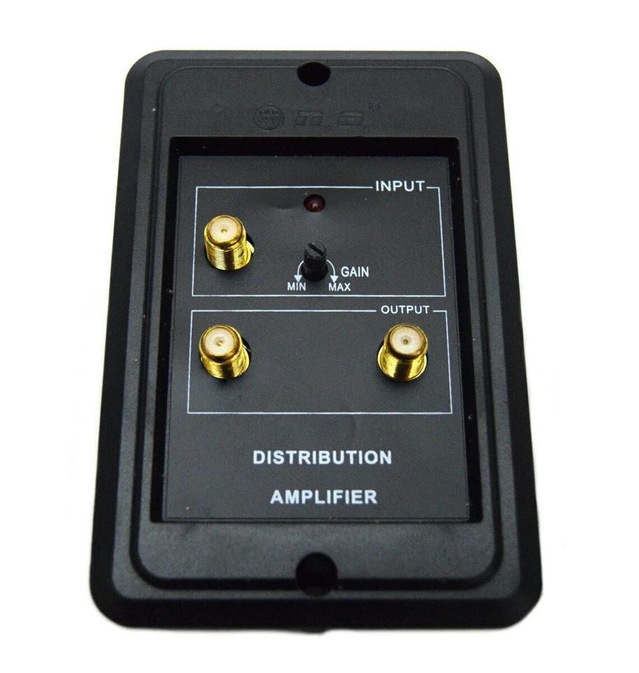 Indoor Outdoor High Gain Signal Amplifier HDTV VHF UHF FM Channel Boost - Image 3 of 4