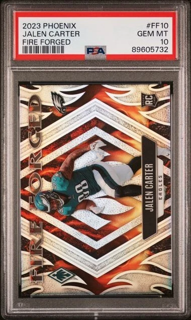 Jalen Carter Panini Phoenix Fire Forged #FF10 Base