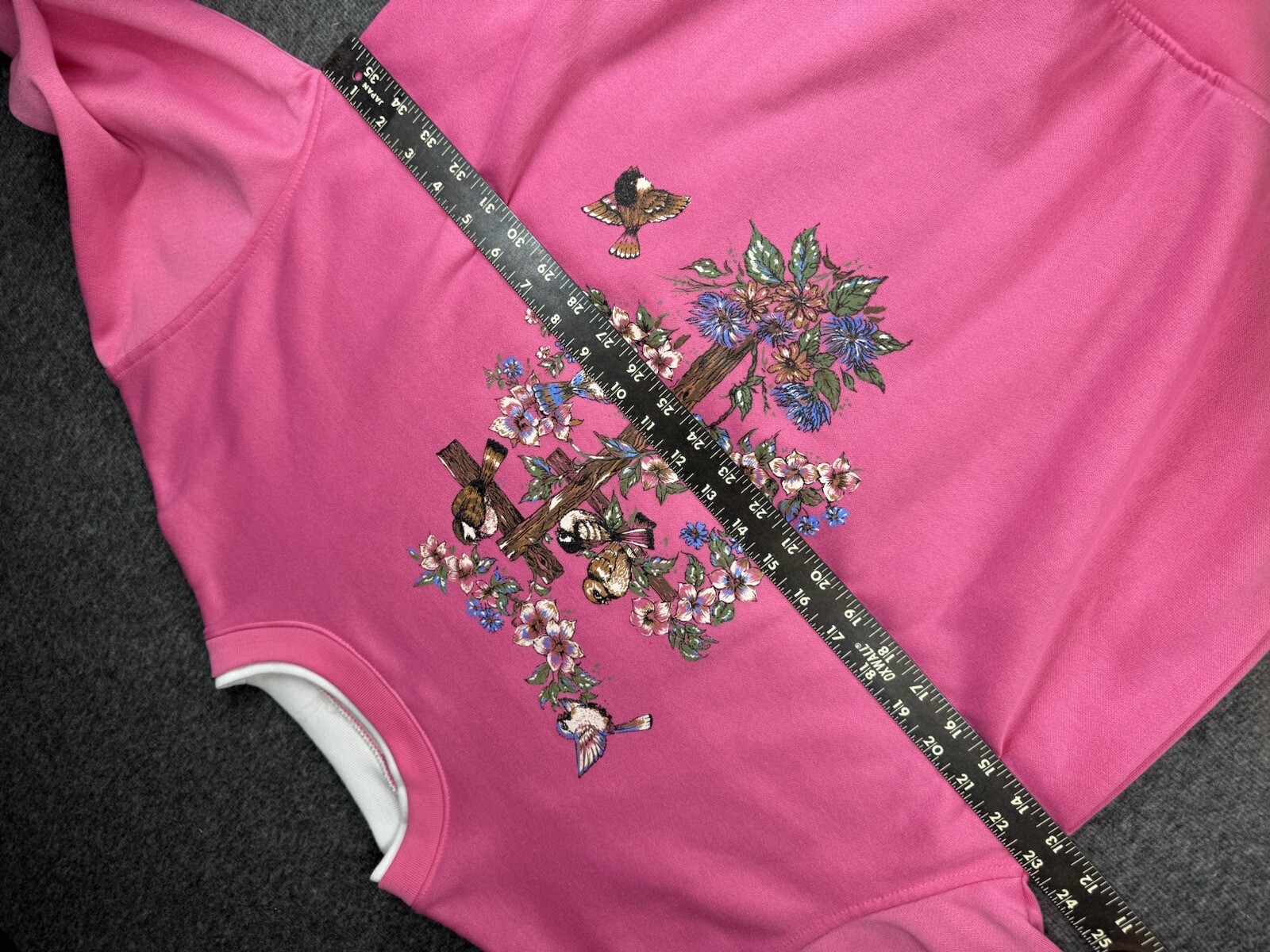 Vintage Basic Editions Pullover Size Large Birds … - image 6