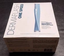 Dermaflash One Speed Gentle Facial Exfoliation & Peach Fuzz Removal Device Blue
