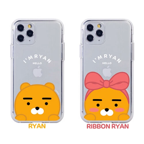 Funda de gelatina transparente Kakao Friends Peekaboo para iPhone 6/6S iPhone 6/6S Plus Foto 2 de 4