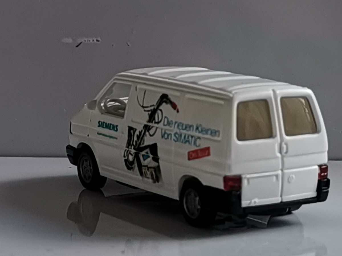 Modèle Réduit VW T4 Transporter Siemens Wiking 1:87 H0 - Édition Publicitaire, Occasion