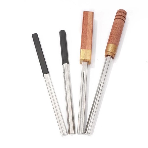 Wood File Tool Fast Polishing Comfortable Handle for Trimming Guitar Frets Tool
