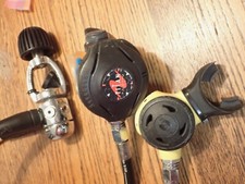 Aqualung Conshelf Titan Scuba Regulator  Octopus Used, Tested Good