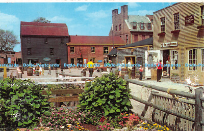 R317261 Bowens Wharf Newport Rhode Island Newport Postkarte Service Plastichrome