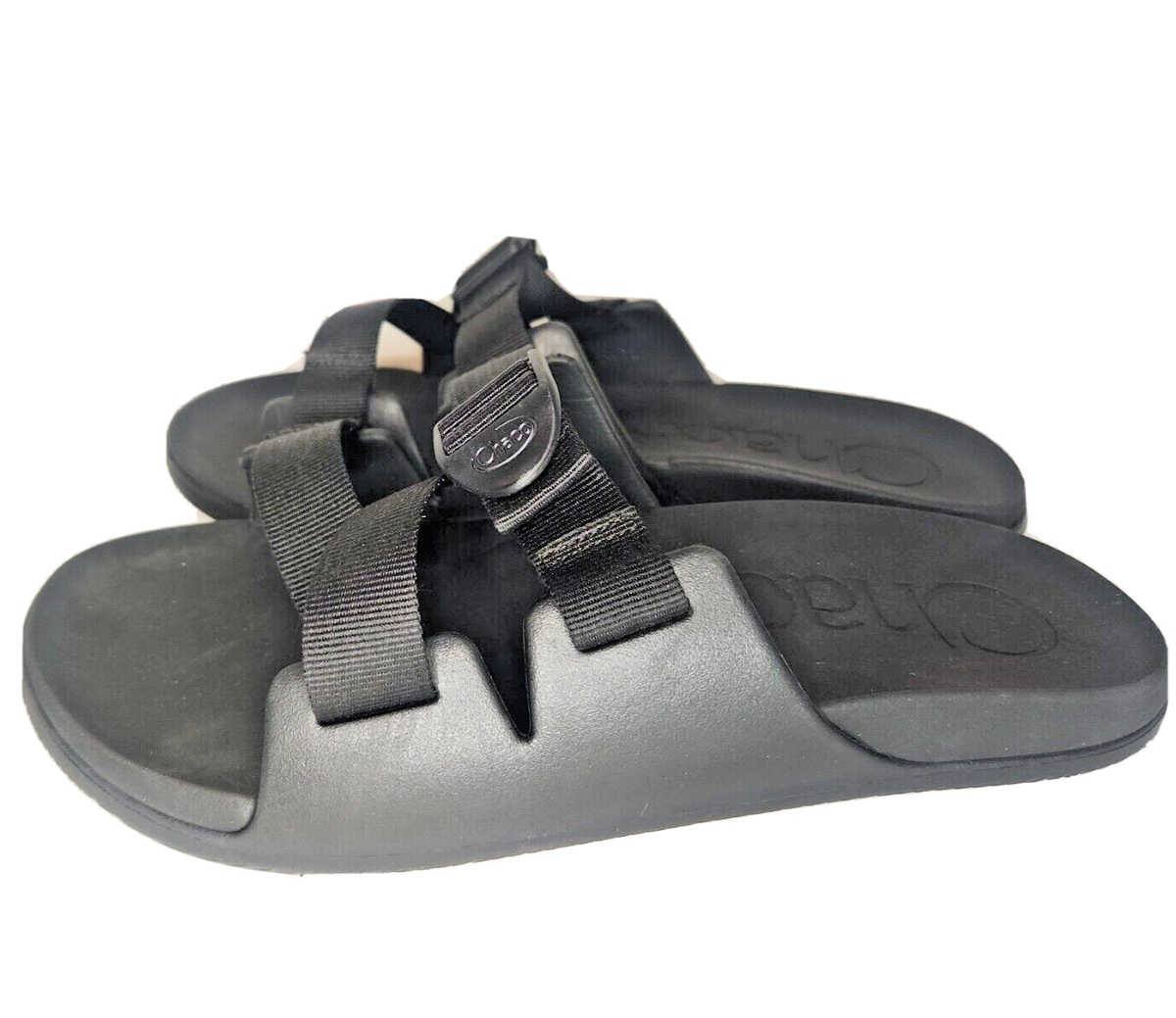 Chaco Chillos Slide Sandals Black JCH107089 Men display picture 2